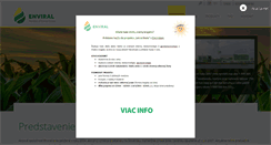Desktop Screenshot of enviral.sk
