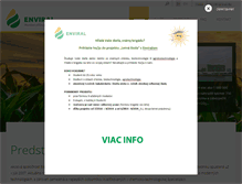 Tablet Screenshot of enviral.sk